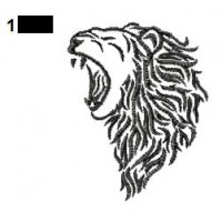 Lion Tattoo Embroidery Designs 11